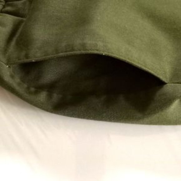 Five to Nine Vintage Women's Casual Skirt - Size (10) - Green - Picture 3 of 5